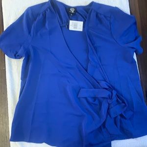 Royal blue bluse